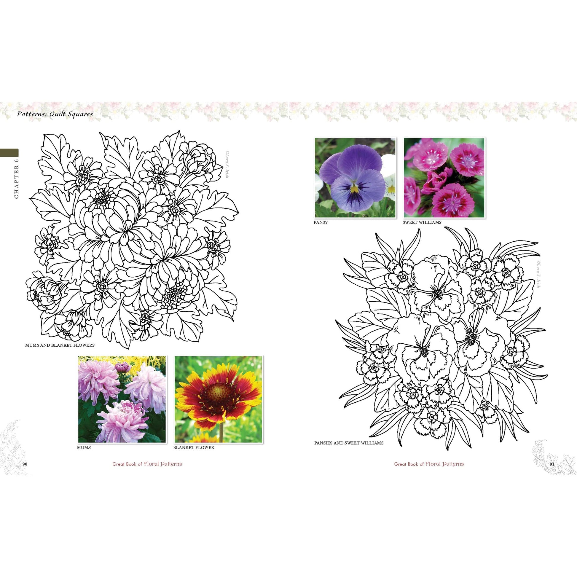 Great Book of Floral Patterns, Third Edition, Revised and Expanded alt 0