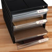 Six Drawer Sandpaper Organizer alt 0