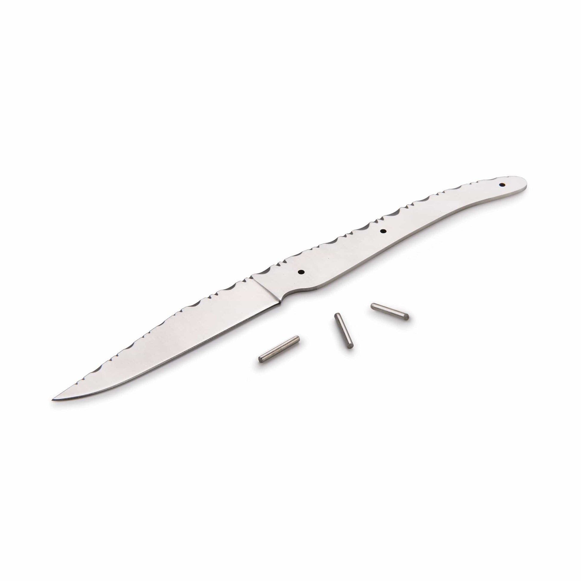 European Style Steak Knife - 8-1/2" - SS - Unfinished Kit alt 0