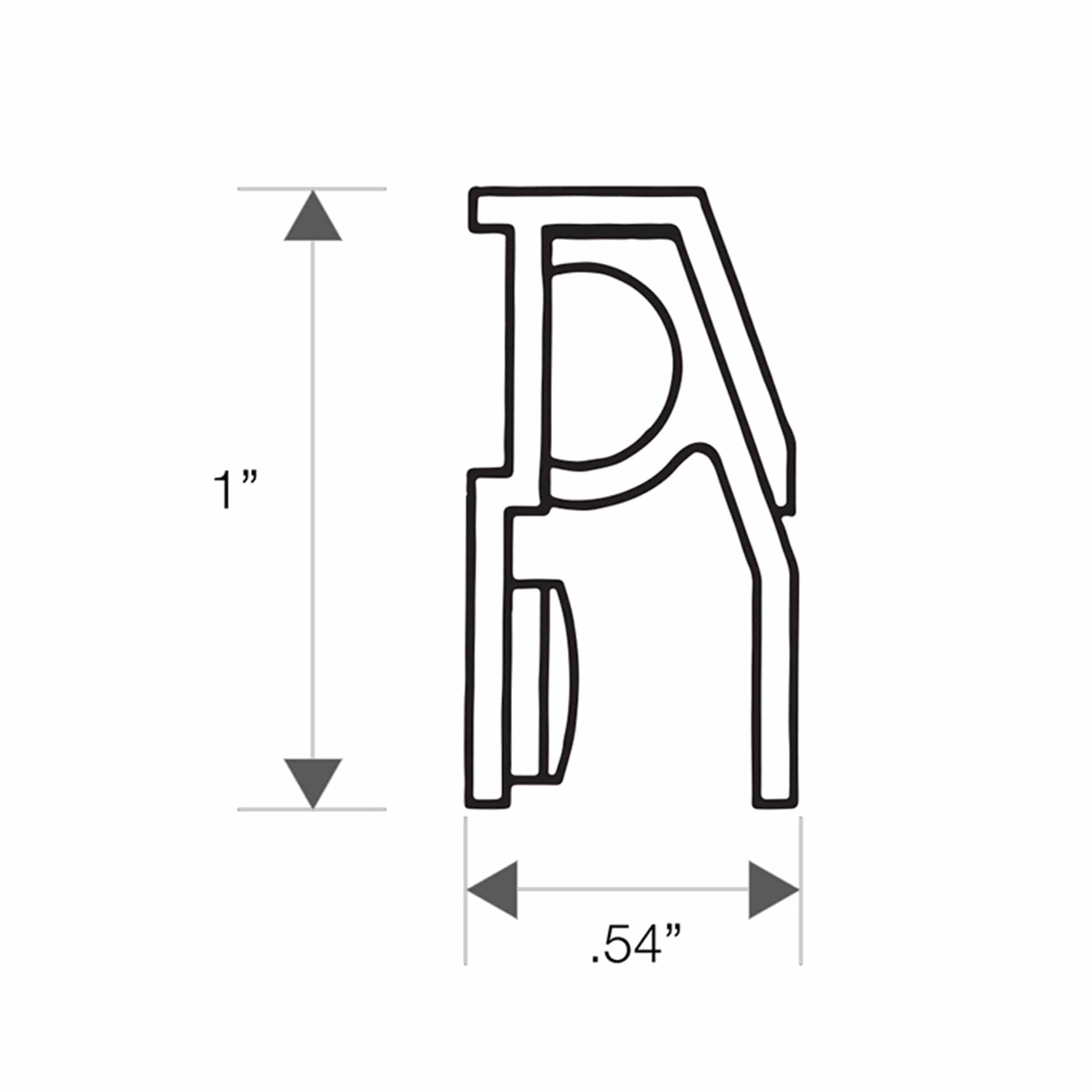 Mini Floating Shelf Bracket - 18" alt 0