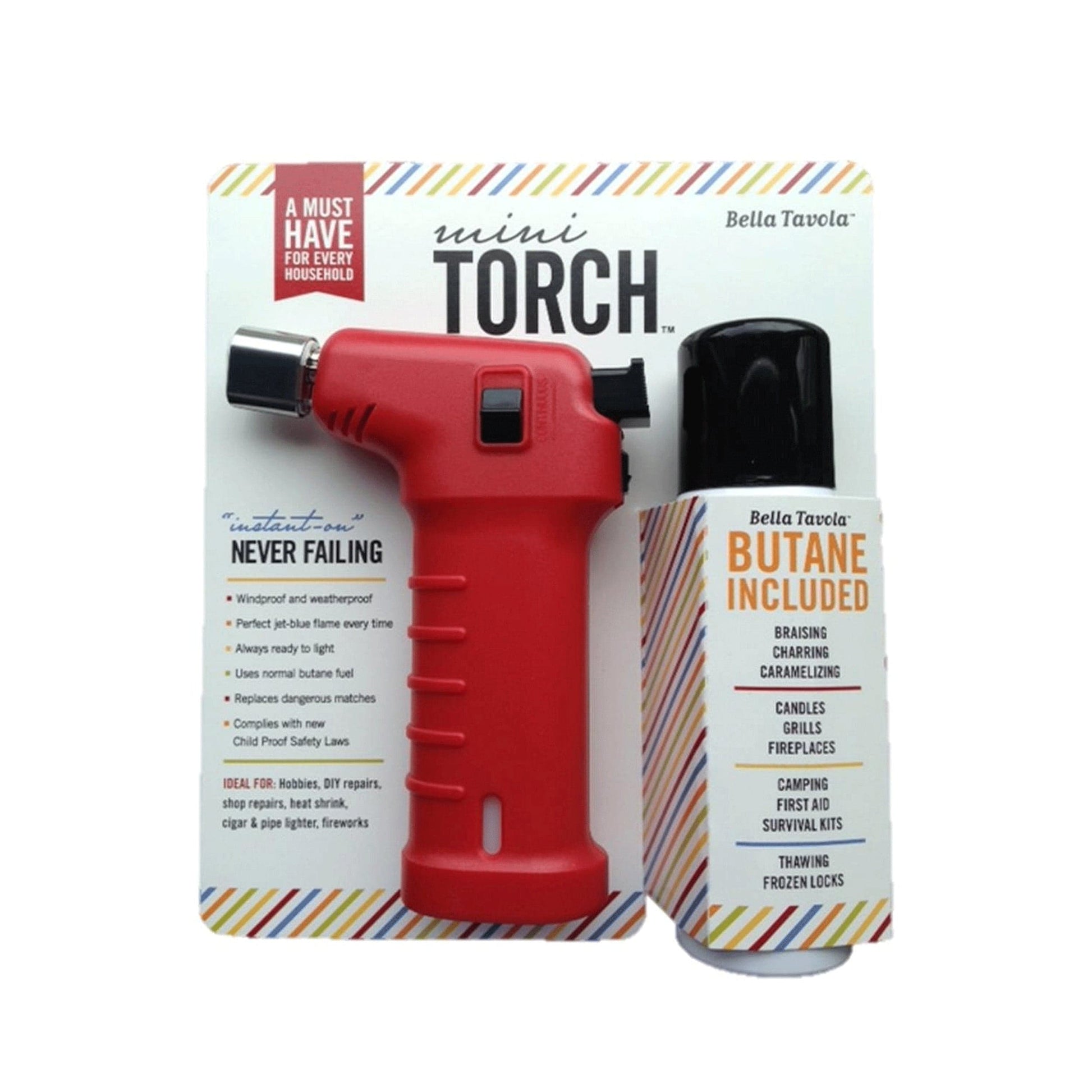 Bella Tavola Mini Torch Combo - Red alt 0