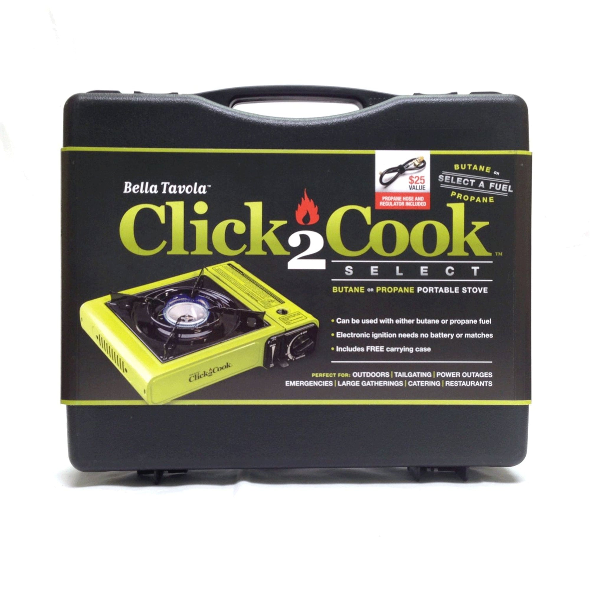 Click2Cook Select Portable Stove, Butane or Propane alt 0