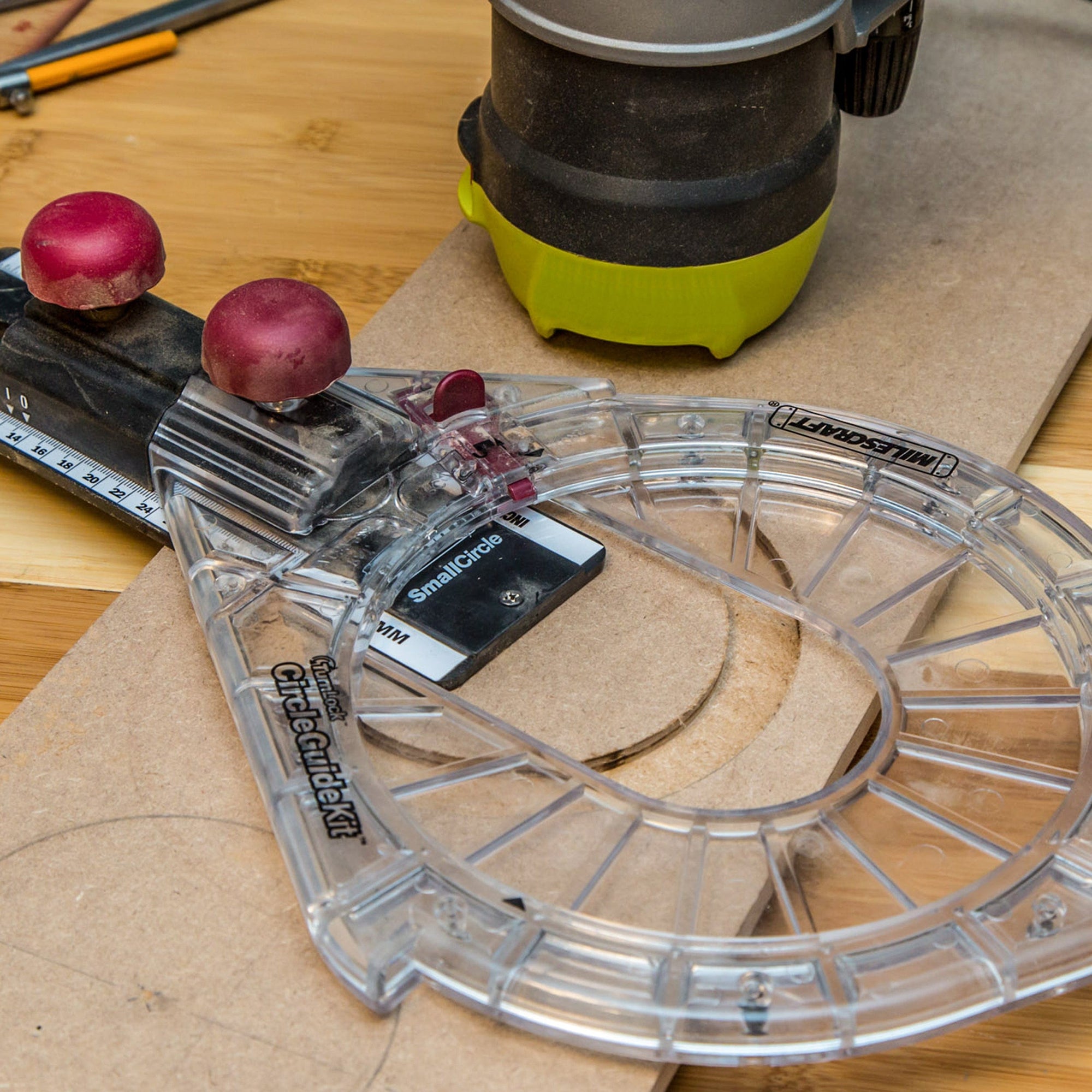 Small Circle Compass Router Jig alt 0