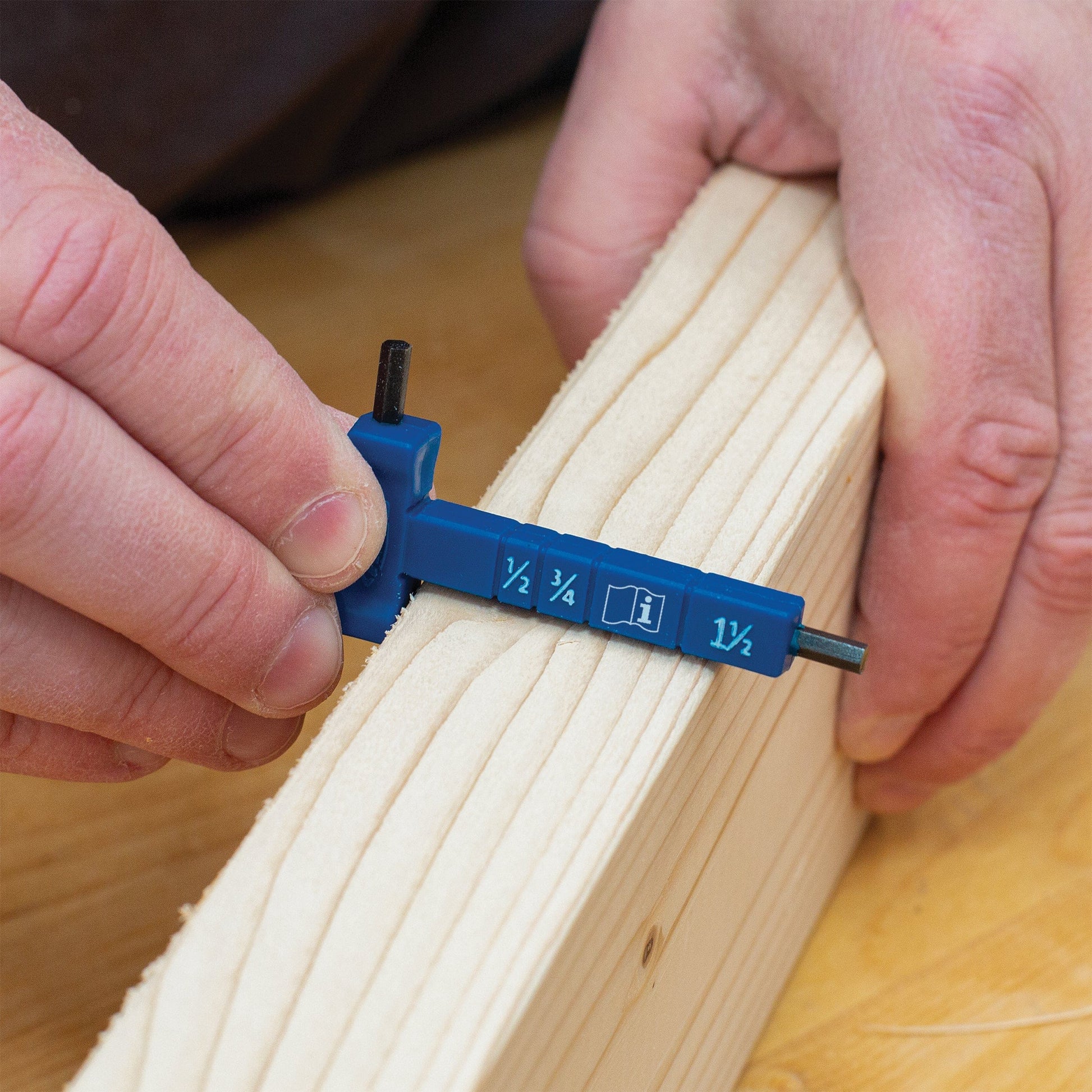 Double Drill Guide 320 Pocket-Hole Jig alt 0