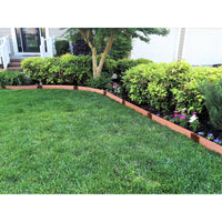 Classic Sienna Straight Landscape Edging Kit 16' - 1" profile alt 0
