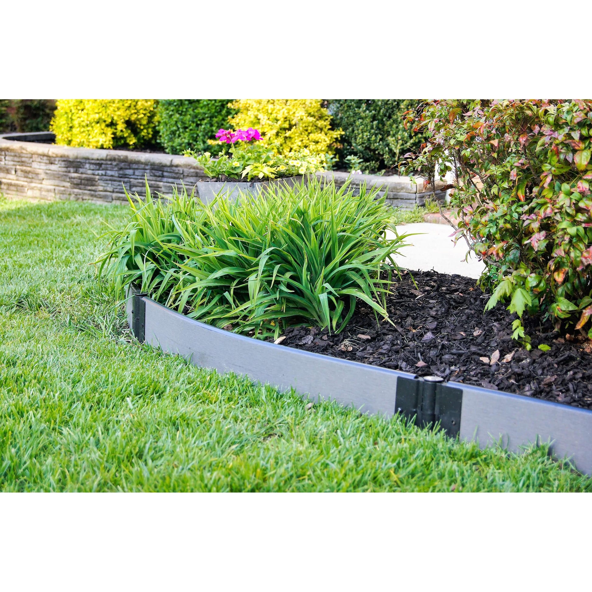  Curved Landscape Edging Kit 16' - 1" profile      alt 0