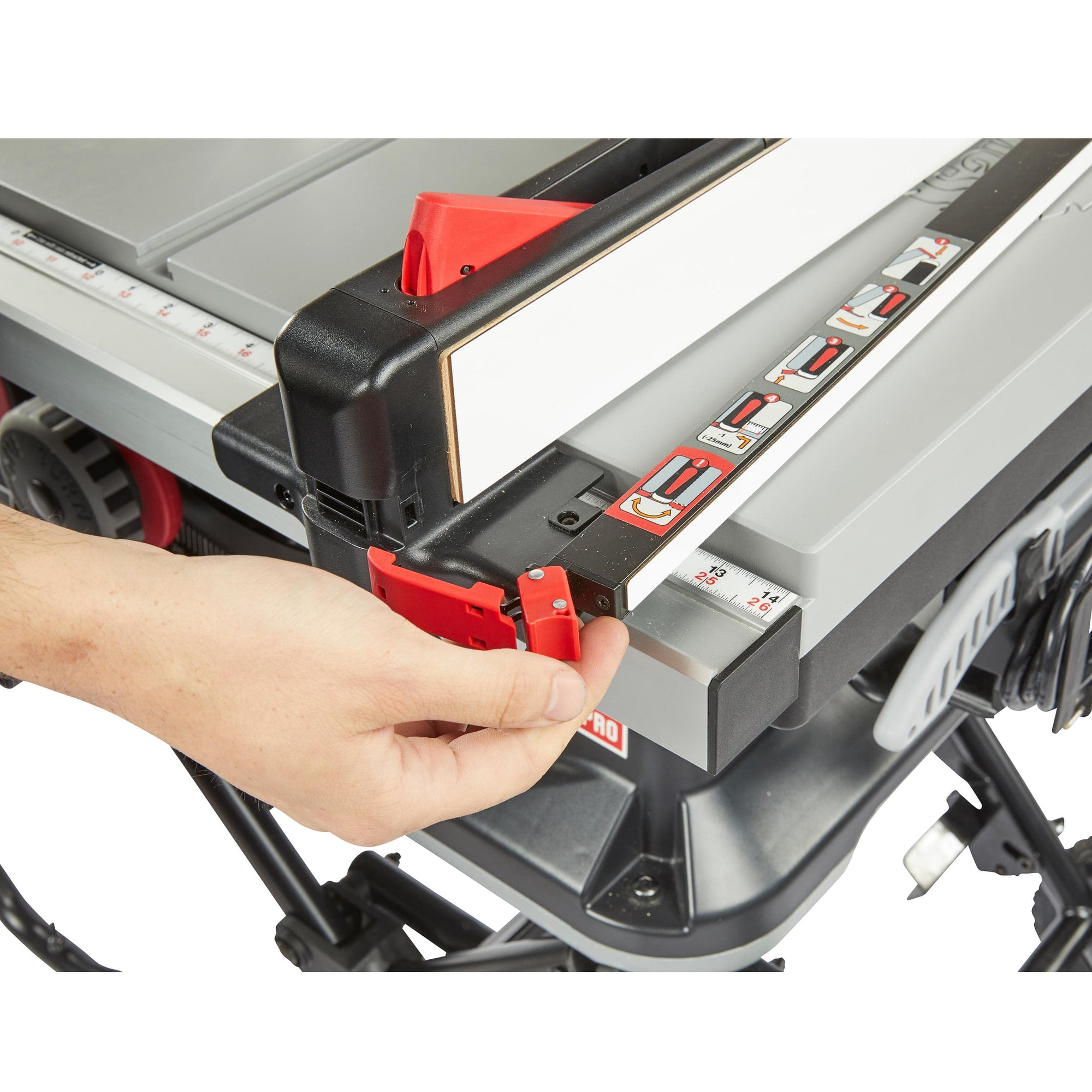 Jobsite Saw PRO with Mobile Cart Assembly - 1-1/2 HP - 1PH - 120V Model JSS-120A60