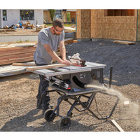 Jobsite Saw PRO with Mobile Cart Assembly - 1-1/2 HP - 1PH - 120V Model JSS-120A60