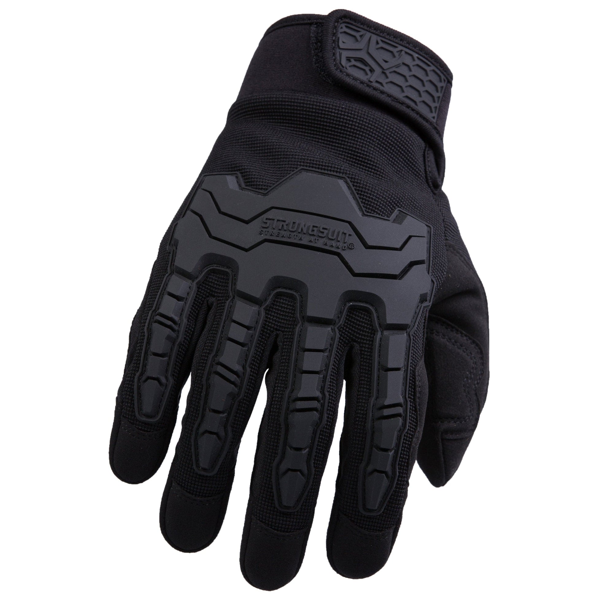 Brawny Plus Gloves, Black, Medium alt 0