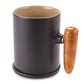 Ceramic Coffee Mug Turning Kit w/ Ceramic Lid - 12 oz - Black and Tan alt 0
