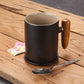 Ceramic Coffee Mug Turning Kit w/ Ceramic Lid - 12 oz - Black and Tan alt 0