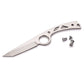 Tanto Point Fixed Blade Point Knife for Hunting and Fishing - 6-5/8" - Unfinished Kit alt 0