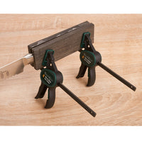 4" Micro Quick Bar Clamp - 2 Pack alt 0