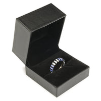 Ring Display Box - Black with Felt Lining alt 0