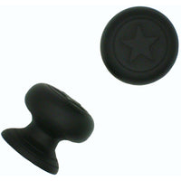 Raised Star Knob,  Matte Black alt 0
