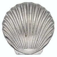 Scallop Seashell Knob, Nickel alt 0