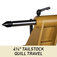 14" x 20" Woodworking Lathe with Stand - 1 HP 1 Ph 115V - PM2014