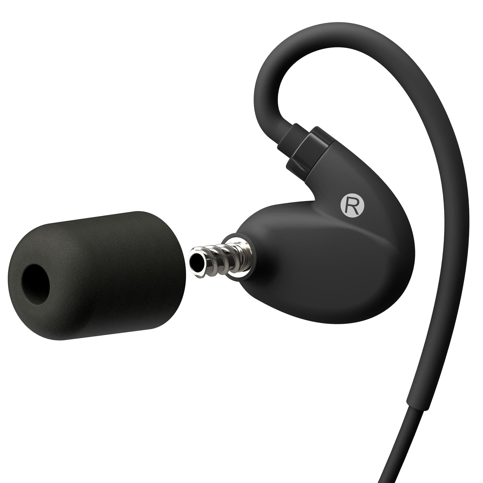 PRO 2.0 Bluetooth Noise-Isolating Safety Earbuds - Matte Black alt 0