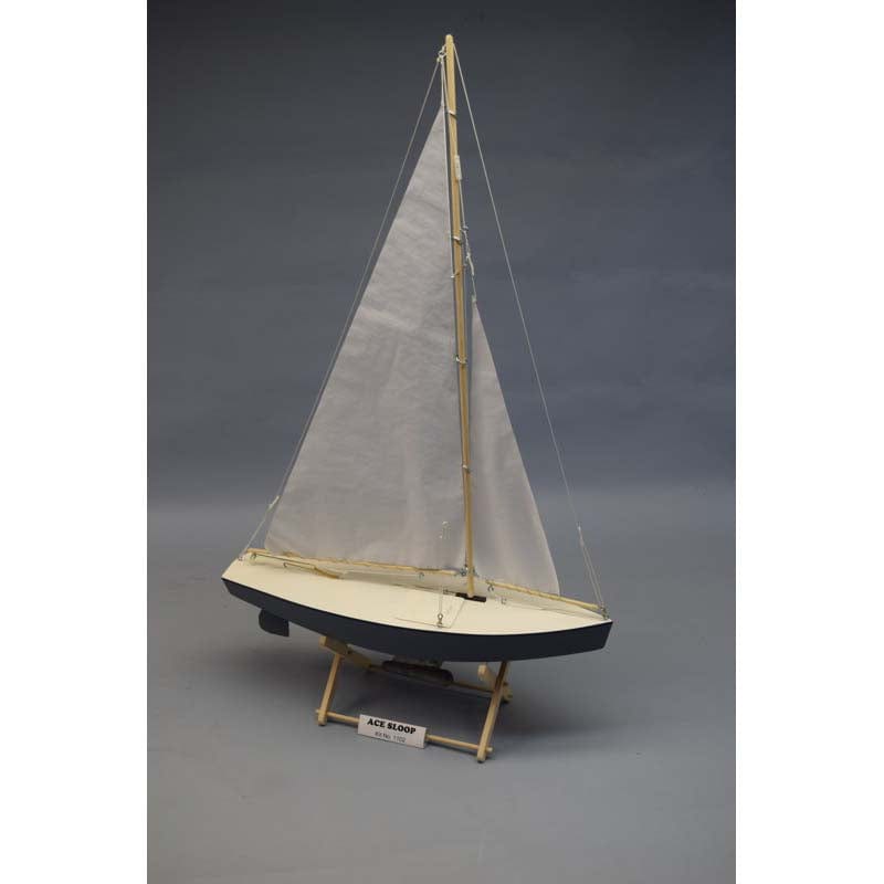 Ace Racing Sloop Boat Model Kit alt 0