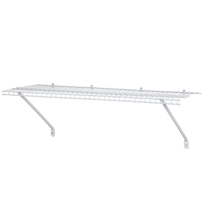 Wire Shelf Kit 36" W x 12" D,  White alt 0