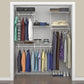 ShelfTrack Adjustable Closet Organizer 4' - 6' W, White alt 0