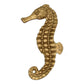 Seahorse Left Facing Knob, Lux Gold alt 0