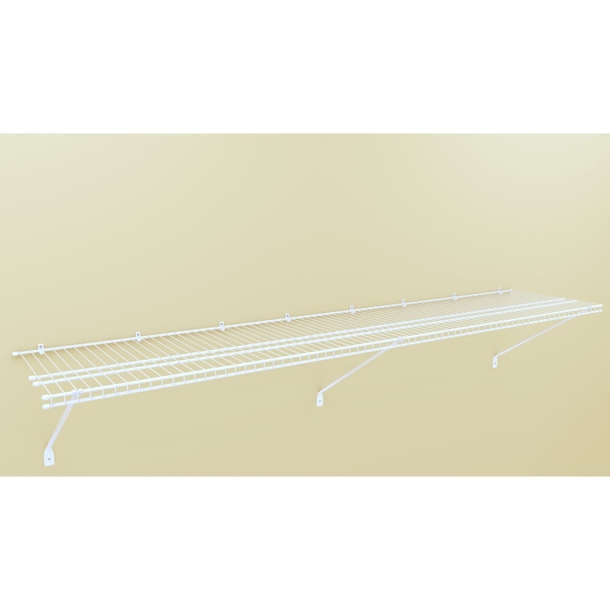 Wire Shelf Kit 72" W x 16" D, White alt 0