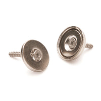 Stainless Steel Magnetic Latch 3/4" Dia 20 lbs Holding Strength alt 0