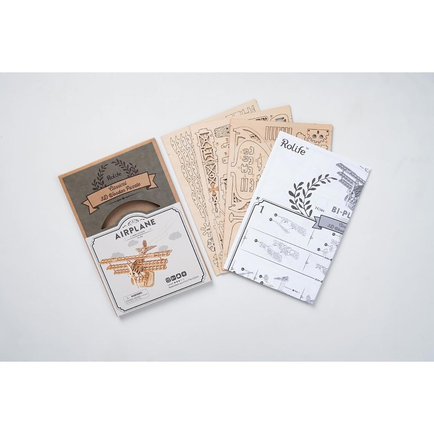 Tri-Plane 3D Puzzle Kit alt 0