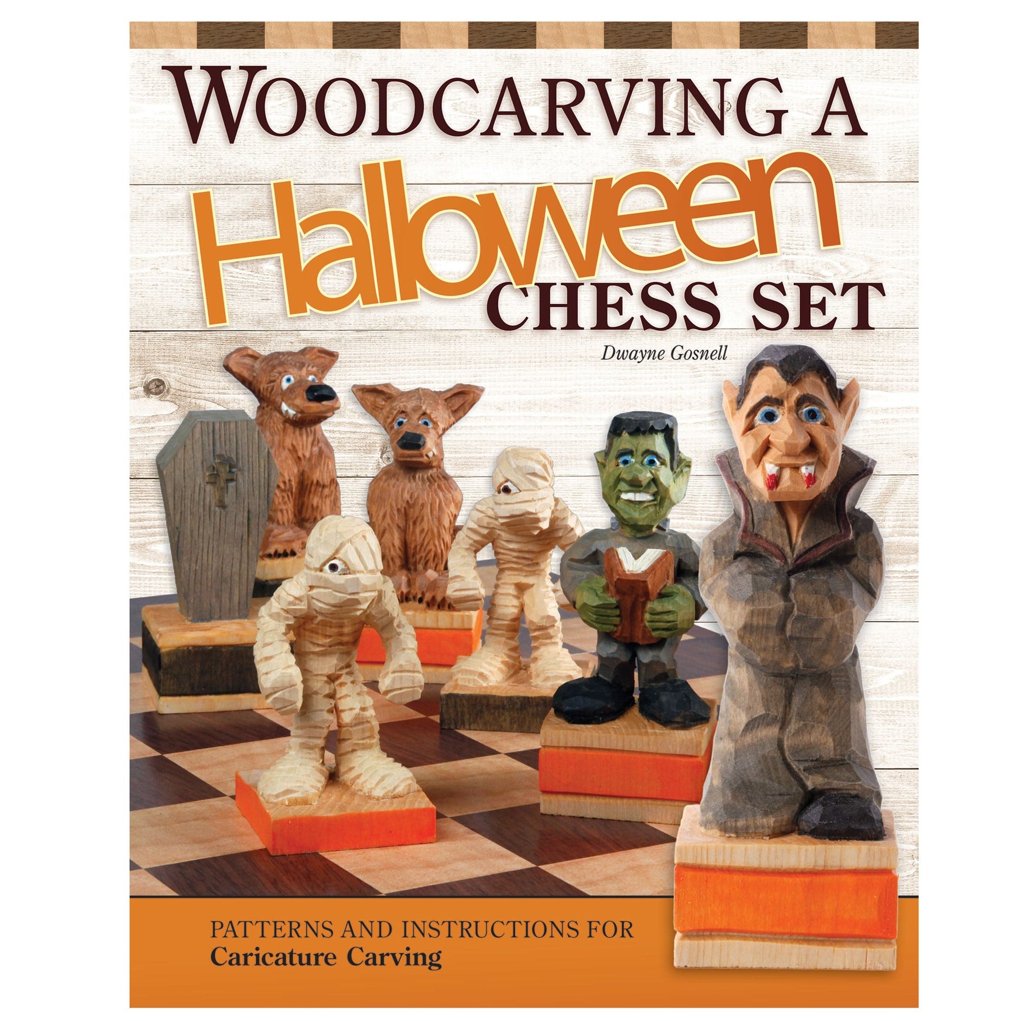 Woodcarving a Halloween Chess Set alt 0