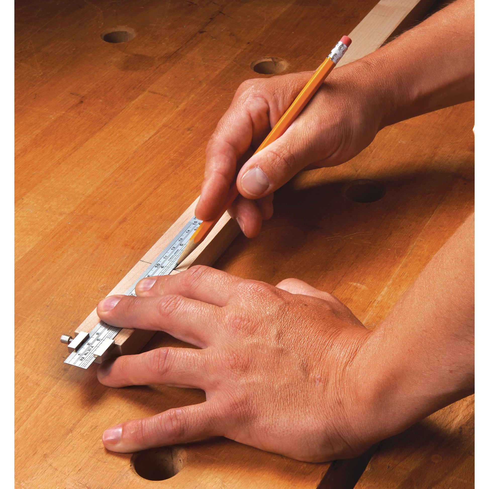 Stainless Steel 6" Ruler alt 0