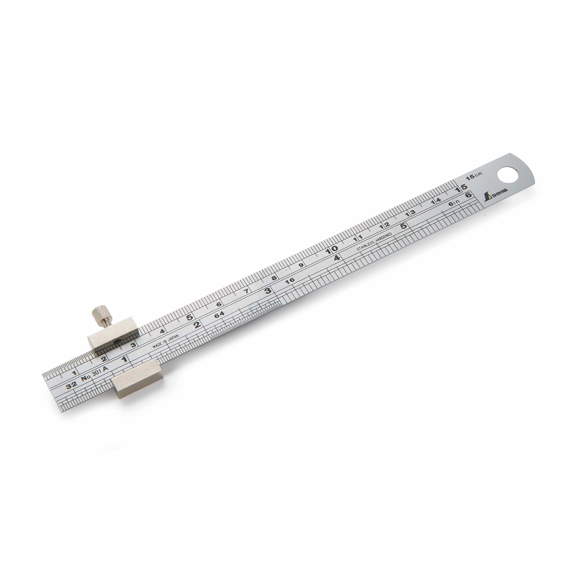 Stainless Steel 6" Ruler Stop alt 0