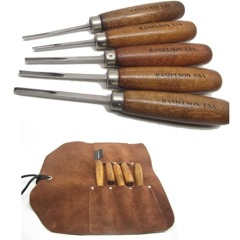 Checkering and Restoration 5 piece,  Pocket Tool Roll alt 0