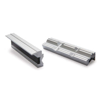 4" Aluminum Prismatic Vise Jaws - Pair alt 0