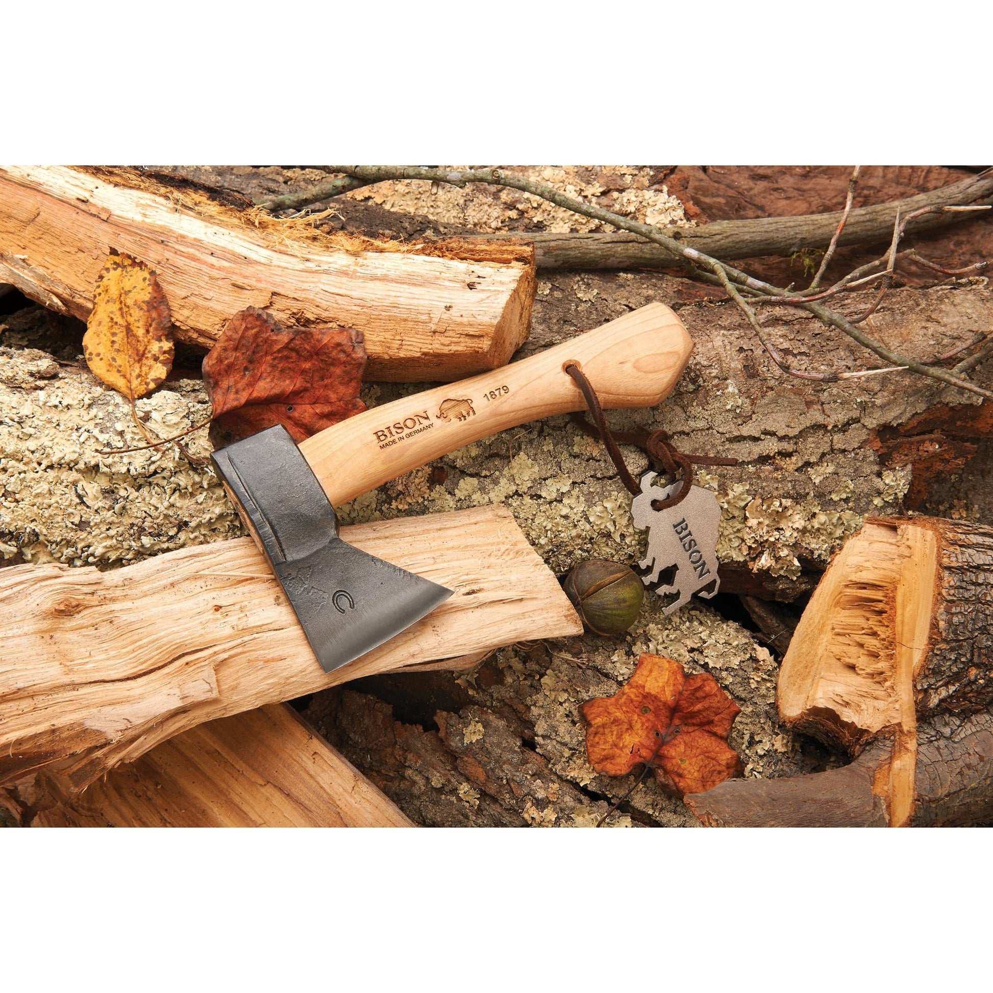 Trekking Hatchet with Leather Sheath - 9.44" OL alt 10