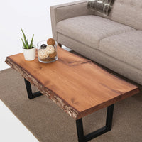 "V" Slab Legs 15" High Black Pair alt 0