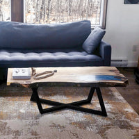 Rhombus Slab Leg Set 15.5" High Black alt 5