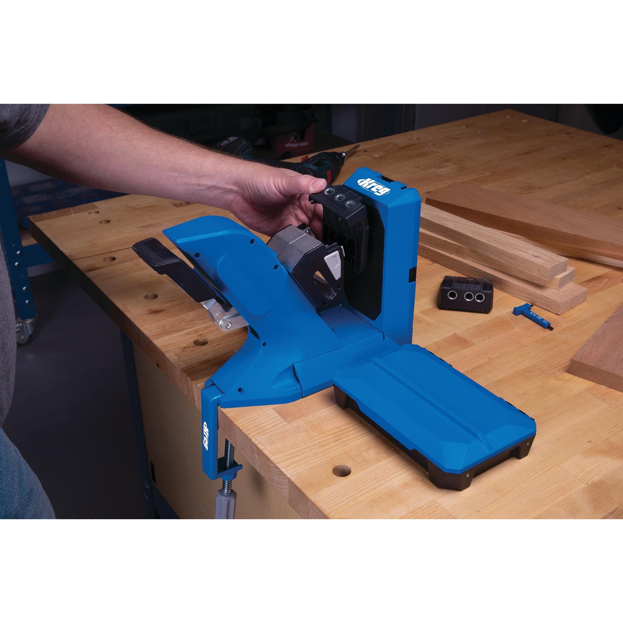 Micro-Pocket Drill Guide Kit For 700-Series Pocket-Hole Jig alt 0