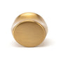 Contemporary Knob, 1-3/16" x 7/8", Aurum Brushed Gold alt 0