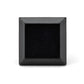 Transitional Knob, 1-11/32" x 1-11/32", Matte Black alt 0
