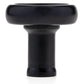 Eclectic Knob, 1-13/32" D, Matte Black alt 0