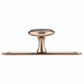 Transitional Knob, 1-9/16" D, Champagne Bronze alt 0