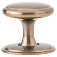 Transitional Knob, 1-9/16" D, Champagne Bronze alt 0