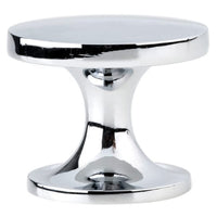 Contemporary Knob, 1-23/32" D, Chrome alt 0