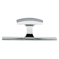 Contemporary Knob, 3-17/32" x 1-7/32", Chrome alt 0