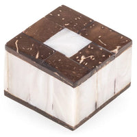 Eclectic Knob, 1-3/16" D, Chocolate, Pearl alt 0