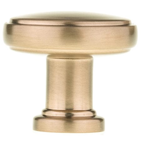 Contemporary Knob, 1-11/32" D, Champagne Bronze alt 0