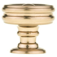 Contemporary Knob, 1-3/8" D, Champagne Bronze alt 0