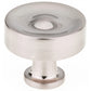 Traditional Knob, 1-3/8" D, Brushed Nickel alt 0