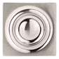 Transitional Knob, 1-3/16" x 1-3/16", Brushed Nickel alt 0